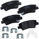 Purchase Top-Quality BENDIX - SBC1812 - Rear Disc Brake Pads pa1