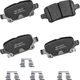 Purchase Top-Quality BENDIX - SBC1857 - Rear Premium Ceramic Pads pa1