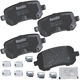 Purchase Top-Quality Plaquettes de frein arrière en céramique qualité supérieur de BENDIX - CFC1021 pa3