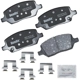 Purchase Top-Quality Plaquettes de frein arrière en céramique qualité supérieur de BENDIX - CFC1093 pa2