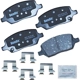 Purchase Top-Quality Plaquettes de frein arrière en céramique qualité supérieur de BENDIX - CFC1093 pa4