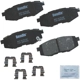 Purchase Top-Quality Plaquettes de frein arrière en céramique qualité supérieur de BENDIX - CFC1124 pa1