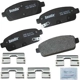 Purchase Top-Quality Plaquettes de frein arrière en céramique qualité supérieur de BENDIX - CFC1468 pa2