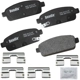 Purchase Top-Quality Plaquettes de frein arrière en céramique qualité supérieur de BENDIX - CFC1468 pa4