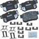Purchase Top-Quality Plaquettes de frein arrière en céramique qualité supérieur de BENDIX - CFC536 pa1