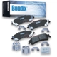 Purchase Top-Quality Rear Premium Ceramic Pads by BENDIX - CFC792HD pa2