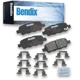 Purchase Top-Quality Plaquettes de frein arrière en céramique qualité supérieur de BENDIX - CFC905 pa2