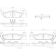 Purchase Top-Quality Rear Premium Ceramic Pads by BREMBO - P15012N pa5