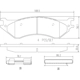 Purchase Top-Quality Plaquettes de frein arrière en céramique qualité supérieur de BREMBO - P18016N pa10