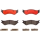 Purchase Top-Quality Plaquettes de frein arrière en céramique qualité supérieur de BREMBO - P18016N pa9