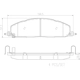 Purchase Top-Quality BREMBO - P18036N - Rear Disc Brake Pads pa2