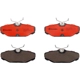 Purchase Top-Quality BREMBO - P24132N - Disc Brake Pads pa6