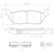Purchase Top-Quality BREMBO - P24200N - Disc Brake Pads pa1