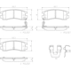 Purchase Top-Quality Plaquettes de frein arrière en céramique qualité supérieur par BREMBO - P59027N pa2