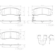 Purchase Top-Quality Plaquettes de frein arrière en céramique qualité supérieur par BREMBO - P59027N pa5