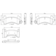Purchase Top-Quality Plaquettes de frein arrière en céramique qualité supérieur par BREMBO - P59063N pa4