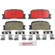 Purchase Top-Quality Rear Premium Ceramic Pads by BREMBO - P83088N pa7