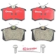 Purchase Top-Quality BREMBO - P85020N - Rear Premium Ceramic Pads pa5