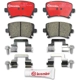 Purchase Top-Quality BREMBO - P85073N - Rear Premium Ceramic Pads pa5