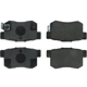 Purchase Top-Quality CENTRIC PARTS - 301.05370 - Rear Premium Ceramic Pads pa1