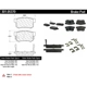 Purchase Top-Quality CENTRIC PARTS - 301.05370 - Rear Premium Ceramic Pads pa2