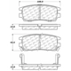 Purchase Top-Quality Rear Premium Ceramic Pads by CENTRIC PARTS - 301.05670 pa4