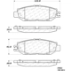 Purchase Top-Quality Rear Premium Ceramic Pads by CENTRIC PARTS - 301.06130 pa7