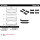 Purchase Top-Quality CENTRIC PARTS - 301.06360 - Rear Disc Brake Pad Set pa1
