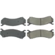 Purchase Top-Quality CENTRIC PARTS - 301.07850 - Rear Premium Ceramic Pads pa6