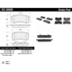 Purchase Top-Quality CENTRIC PARTS - 301.08680 - Rear Disc Brake Pad Set pa1
