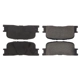 Purchase Top-Quality CENTRIC PARTS - 301.08850 - Rear Premium Ceramic Pads pa4