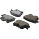 Purchase Top-Quality Rear Premium Ceramic Pads by CENTRIC PARTS - 301.10572 pa1