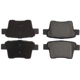 Purchase Top-Quality CENTRIC PARTS - 301.10710 - Rear Premium Ceramic Pads pa6