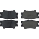 Purchase Top-Quality CENTRIC PARTS - 301.12121 - Rear Premium Ceramic Pads pa12