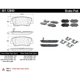 Purchase Top-Quality Plaquettes de frein arrière en céramique qualité supérieur par CENTRIC PARTS - 301.12840 pa5