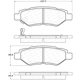 Purchase Top-Quality Plaquettes de frein arrière en céramique qualité supérieur par CENTRIC PARTS - 301.13370 pa6