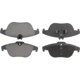 Purchase Top-Quality CENTRIC PARTS - 301.13410 - Rear Premium Ceramic Pads pa3