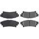 Purchase Top-Quality CENTRIC PARTS - 301.13911 - Rear Disc Brake Pad Set pa16