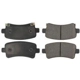 Purchase Top-Quality Rear Premium Ceramic Pads by CENTRIC PARTS - 301.14300 pa10