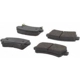 Purchase Top-Quality Rear Premium Ceramic Pads by CENTRIC PARTS - 301.14301 pa7