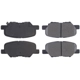 Purchase Top-Quality CENTRIC PARTS - 301.16790 - Rear Premium Ceramic Pads pa8