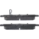 Purchase Top-Quality CENTRIC PARTS - 301.17290 - Rear Premium Ceramic Pads pa4