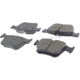 Purchase Top-Quality CENTRIC PARTS - 301.17610 - Rear Premium Ceramic Pads pa18
