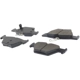 Purchase Top-Quality Rear Premium Ceramic Pads by CENTRIC PARTS - 301.18080 pa6