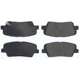 Purchase Top-Quality Rear Premium Ceramic Pads by CENTRIC PARTS - 301.18160 pa17