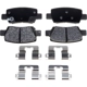 Purchase Top-Quality Rear Premium Ceramic Pads by CENTRIC PARTS - 301.23730 pa1
