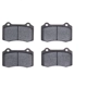 Purchase Top-Quality Rear Premium Ceramic Pads by DYNAMIC FRICTION COMPANY - 1310-0592-10 pa6