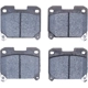 Purchase Top-Quality Rear Premium Ceramic Pads by DYNAMIC FRICTION COMPANY - 1310-0630-00 pa5