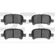 Purchase Top-Quality Plaquettes de frein arrière en céramique qualité supérieur par DYNAMIC FRICTION COMPANY - 1310-0828-00 pa6