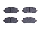 Purchase Top-Quality Rear Premium Ceramic Pads by DYNAMIC FRICTION COMPANY - 1310-1698-00 pa5